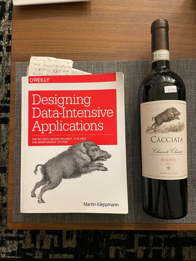 Designing Data-Intensive Applications Wine